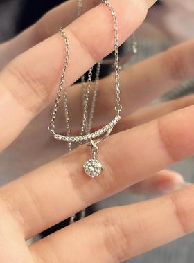 「许愿星」s999纯银项链轻奢小众高级感锁骨链送闺蜜女友生日礼物