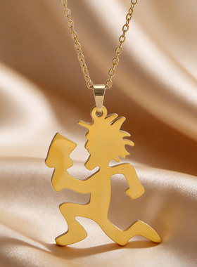 跨境饰品不锈钢吊坠时尚创意首饰