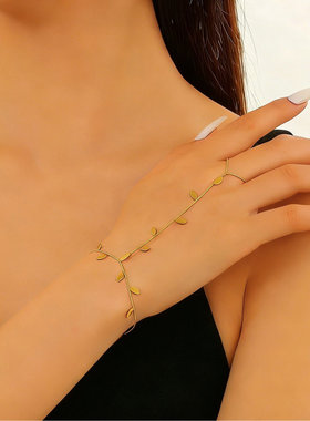 欧美跨境设计感不锈钢简约法式树