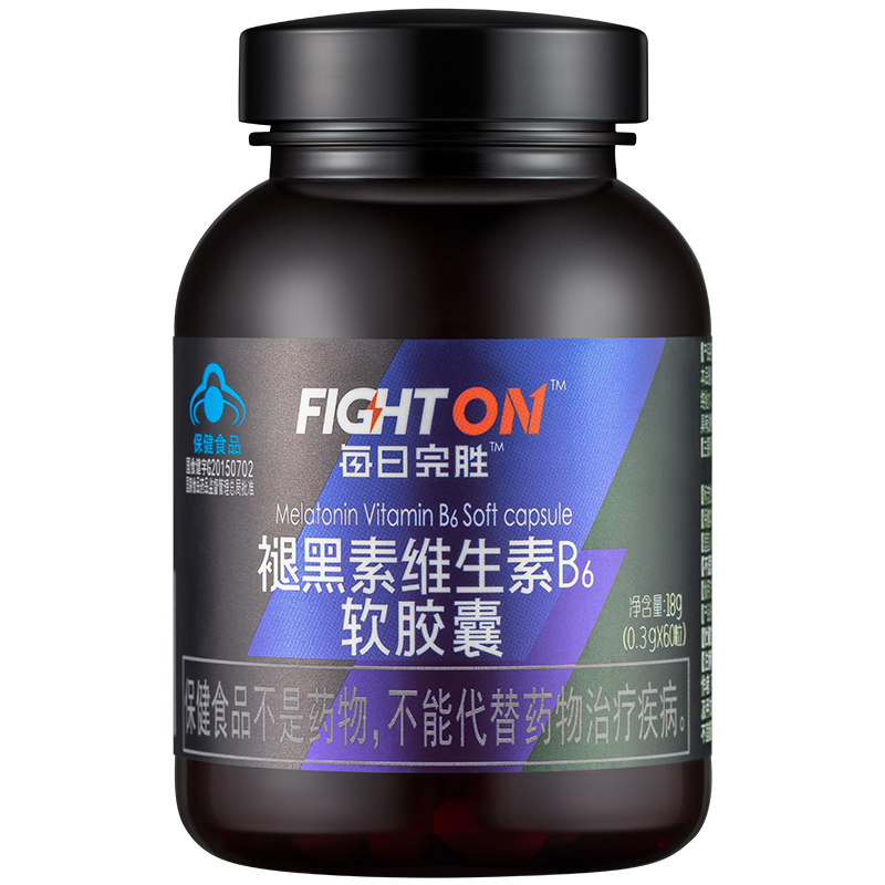 fight on每日完胜褪黑素改善软胶囊 Fight On每日完胜褪黑素/蛇麻草/圣约翰草