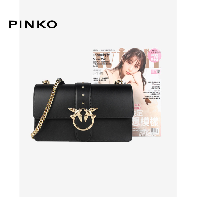 【薇娅推荐】pinko20春夏款女牛皮革 PINKO海外女士包袋