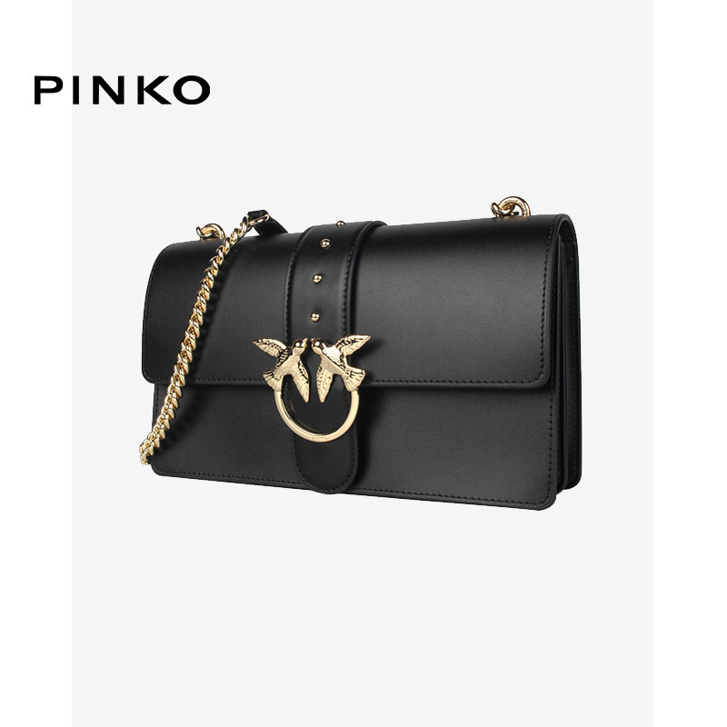 【薇娅推荐】pinko20春夏款女牛皮革 PINKO海外女士包袋