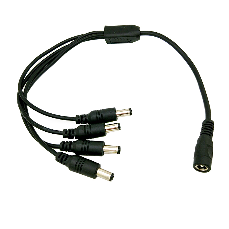 大功率DC5.5*2.5电源线19V24V一分二DC连接线 三四公母头DC转接线 - 图0