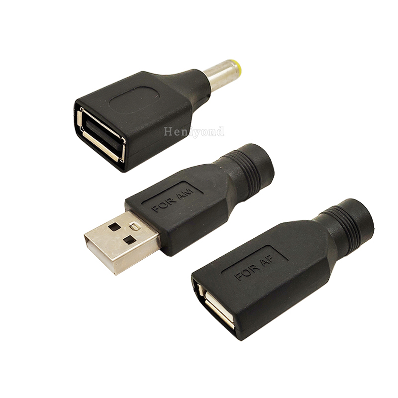 DC转接头5.5x2.1mm母头转2.5mm公头4.0插头3.5电源转换头圆头usb-图2