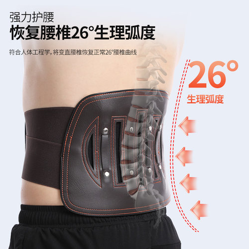医用护腰带腰间盘劳损男女士专用腰部保暖突出自发热固定腰肌腰带-图0