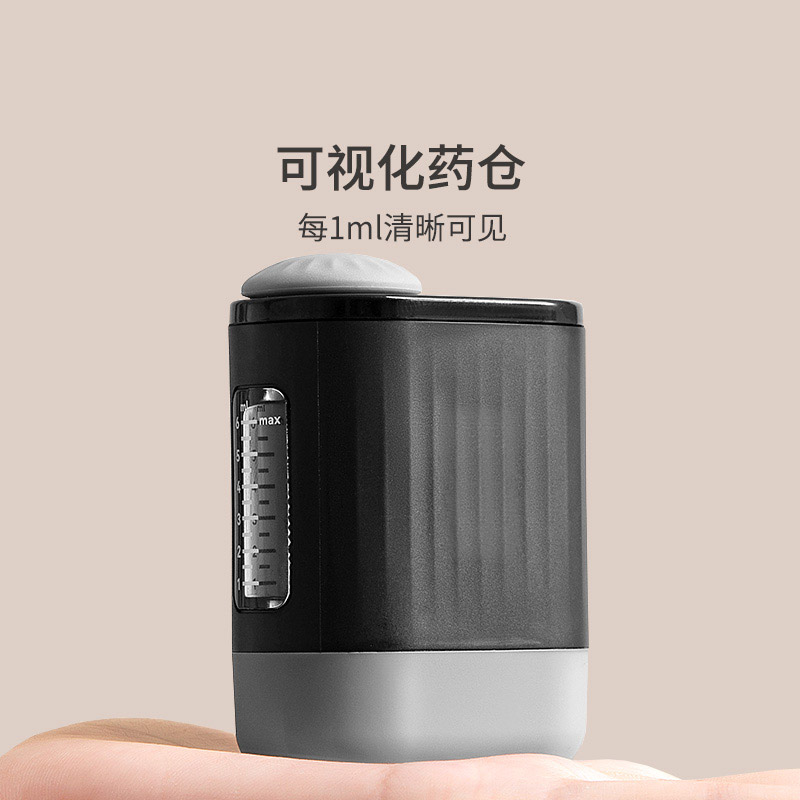 果实健康头皮上药器米诺滚珠导入梳红光地尔育发液头部按摩给药器