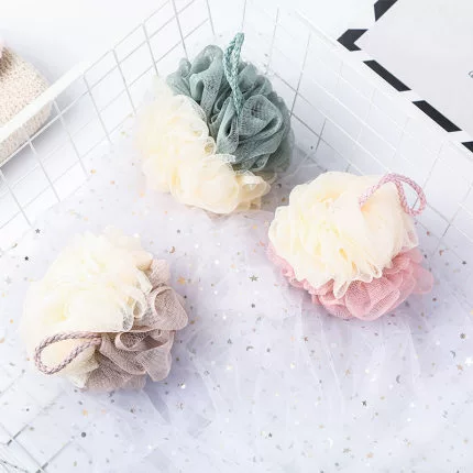 Мяч для купания мяч не разбросан, супер мягкие мужчины, используйте купальные цветы, большой, пузырь, ванну, обратно -обратная артефакт назад