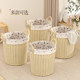 Imitation rattan dirty clothes basket washable large capacity