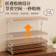 Foldable desktop figure cup holder storage rack