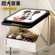 Bathroom mural folding storage box