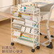 Multi-layered bookshelf of students' desks