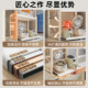 Pull-out double-layer microwave rice cooker storage rack
