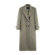 Temperament woolen coat women's mid-length woolen coat