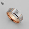 MOKANI light luxury trendy brand tungsten gold men's ring