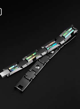 MOKANI百搭时尚彩贝钨金手链