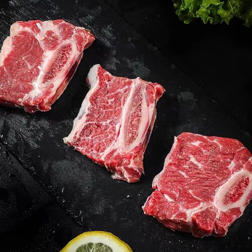 庄庆源黑椒牛仔骨牛排带骨腌制冷鲜牛小排400g西餐食材烤肉半成品 - 图1
