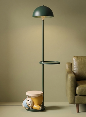 新款北欧蘑菇造型树脂落地灯