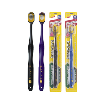 沐暄成人48孔护龈宽幅牙刷5支