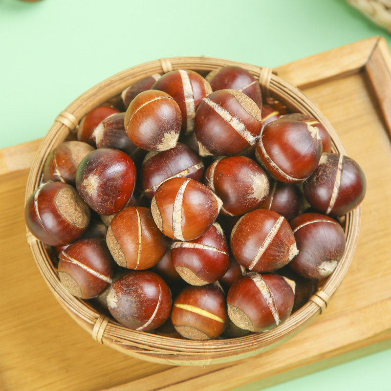 【开好口的锥栗】板栗生新鲜2025年高山建瓯锥栗油尖栗现摘毛栗子,淘宝优惠券,粉丝福利购,淘宝优惠卷