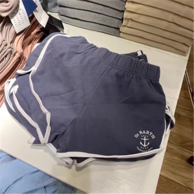 Brandy Girl赵露思同款休闲运动热裤显瘦美式字母刺绣bm纯棉短裤 - 图0