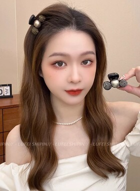 轻奢水钻小抓夹女高级感气质发夹