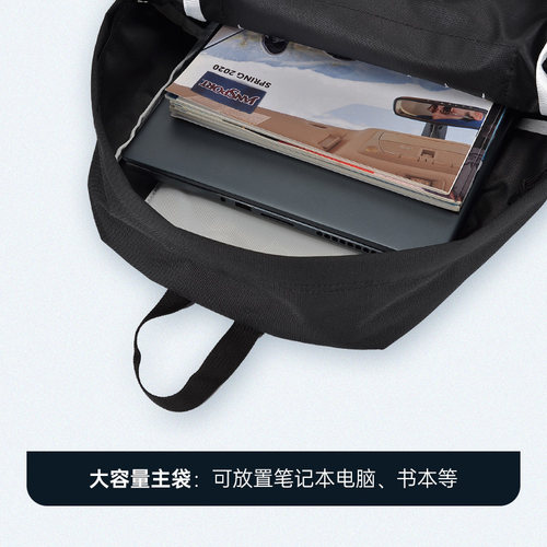 JanSport杰斯伯双肩包官方正品叛逆学院风书包男女款PC背包经典款 - 图2