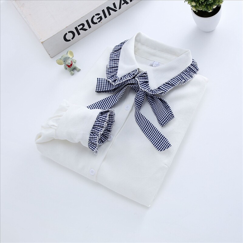 加绒长袖冬季韩版学生宽松衬衫 信棠衬衫