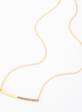 意大利进口925银闪耀微笑项链女