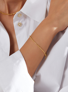 赵露思同款意大利菲比爆闪手链女