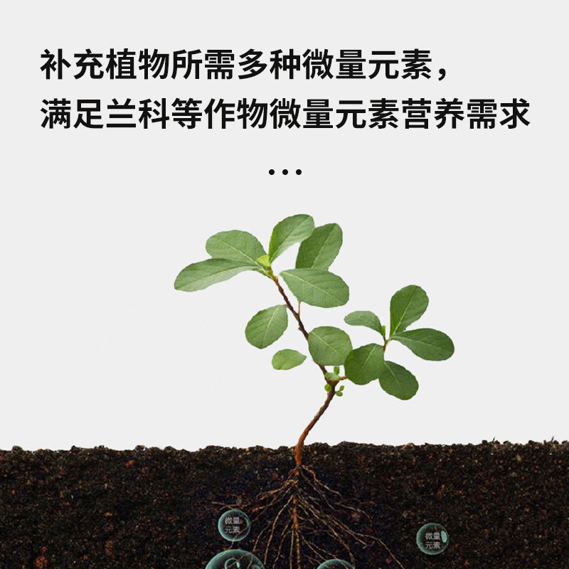 兰灵王兰花专用肥料营养液EM菌营养液君子兰蝴蝶兰建兰墨兰石斛