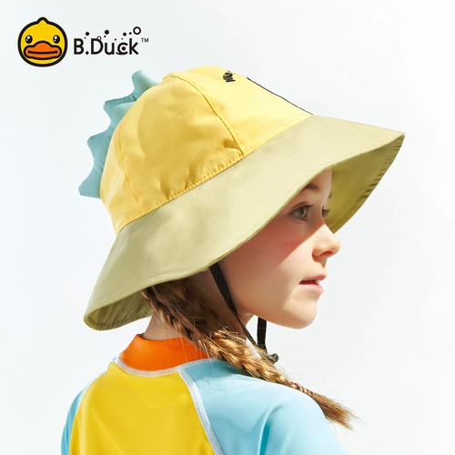 B.Duck B.Duck, детская пляжная кепка подходит для мужчин и женщин, солнцезащитная шляпа на солнечной энергии для плавания