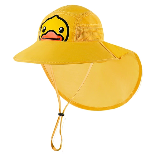 B.Duck B.Duck, детская пляжная кепка подходит для мужчин и женщин, солнцезащитная шляпа на солнечной энергии для плавания