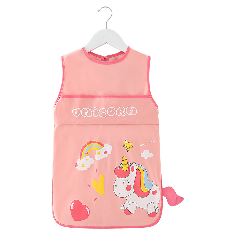 儿童围裙画画罩衣防水防脏幼儿园绘画美术男孩女宝宝护衣吃饭围兜,淘宝优惠券,粉丝福利购,淘宝优惠卷