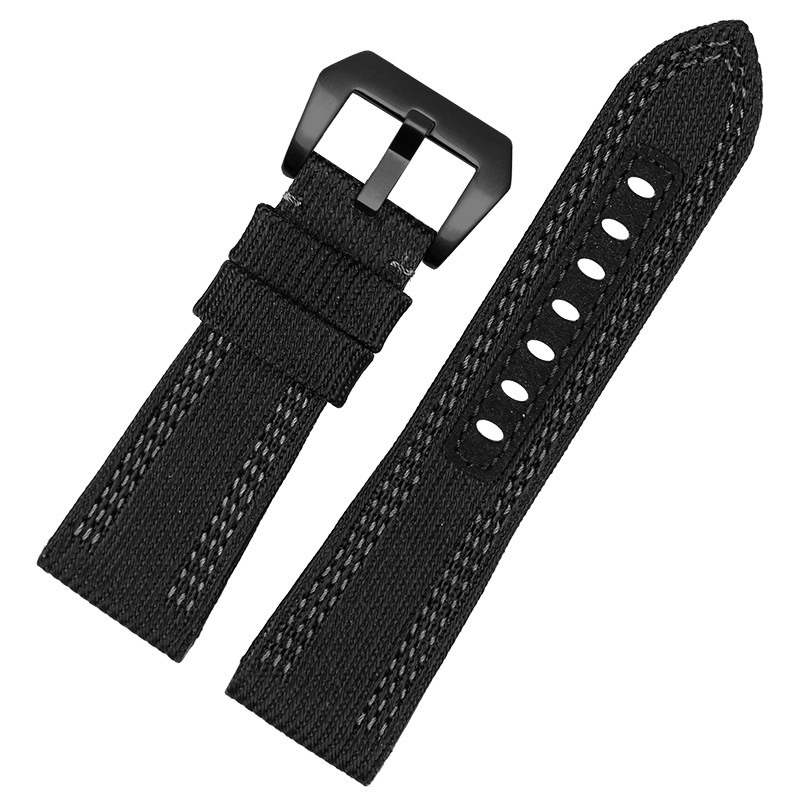 尼龙真皮沛纳海pam00984 985手表带 每刻佳手表配件