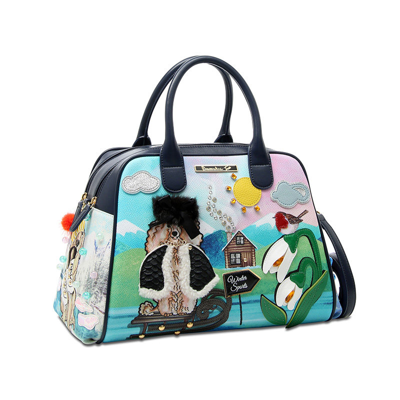 braccialini /布奇里尼波士顿包 BRACCIALINI海外女士包袋