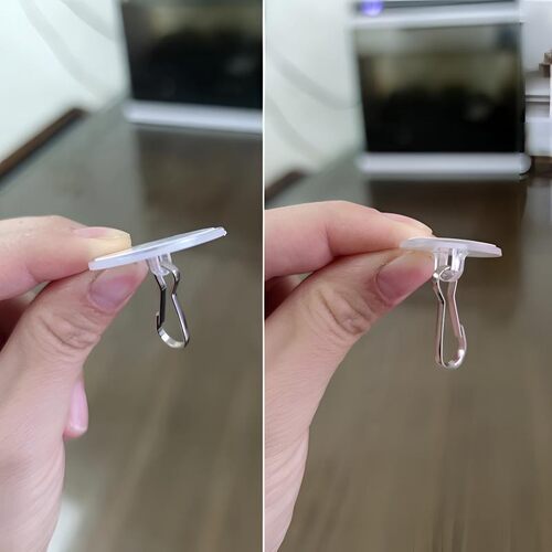 天花板粘扣吊饰配件装饰挂钩金属挂链吊钩生日礼物挂钩配件强力钩 - 图2