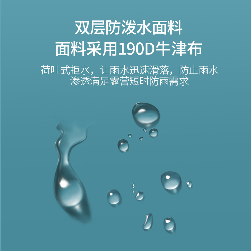 帐篷户外 全自动速开沙滩露营帐篷防雨多人野营 四面帐篷厂家批 - 图1