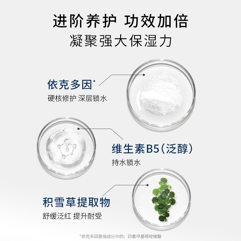 haa神经酰胺水乳套装依克多因补水 haa面部护理套装