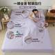 Travel hotel dirty sleeping bag pure cotton bed sheets and quilt cover four-piece set for portable business trips and travel essentials
