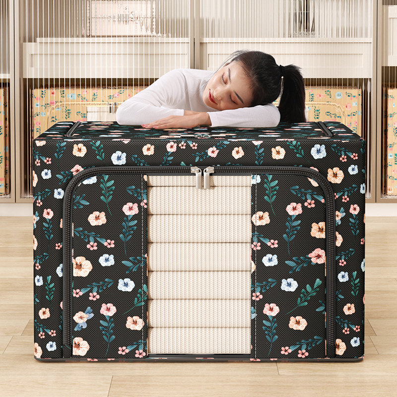 收纳箱家用收纳整理盒子衣服衣物被折叠储置物柜大容量超大牛津布,淘宝优惠券,粉丝福利购,淘宝优惠卷