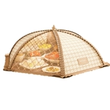 Овощное покрытие можно сложить и покрыто домашним анти -светским покрытием, метровым часом, крышкой для еды, пылеустремленным покрытием, оставшимся овощным покрой