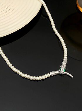 设计小众配轻奢珍珠欧美风饰品