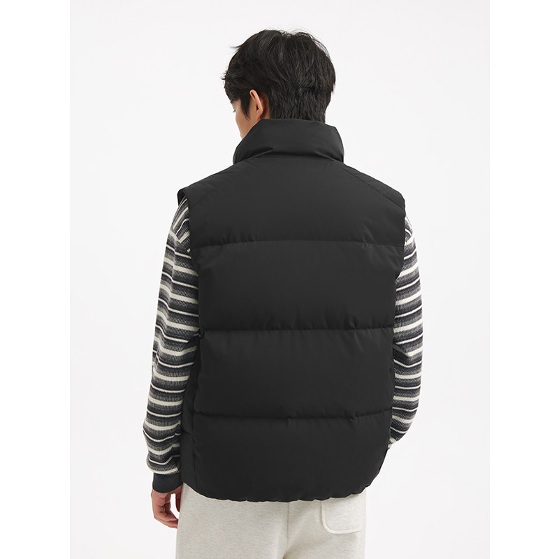 热风加厚羽绒马甲2025年冬季新款男士舒适羽绒工装马甲保暖柔顺,淘宝优惠券,粉丝福利购,淘宝优惠卷