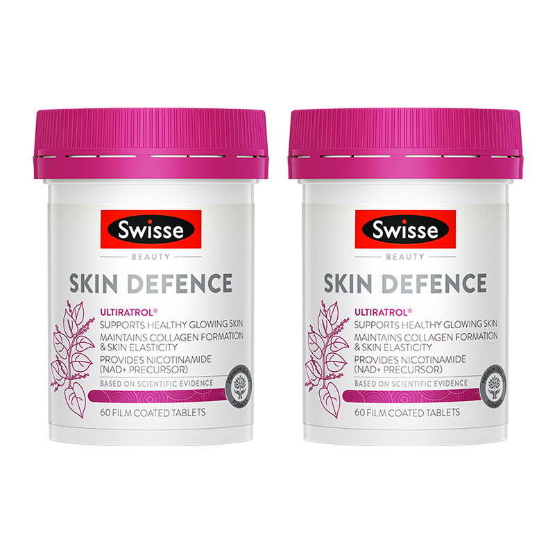 swisseNHL海外专卖【预售】澳洲swisse白藜芦醇高光片烟酰胺葡萄籽*2抗初老逆龄提弹3