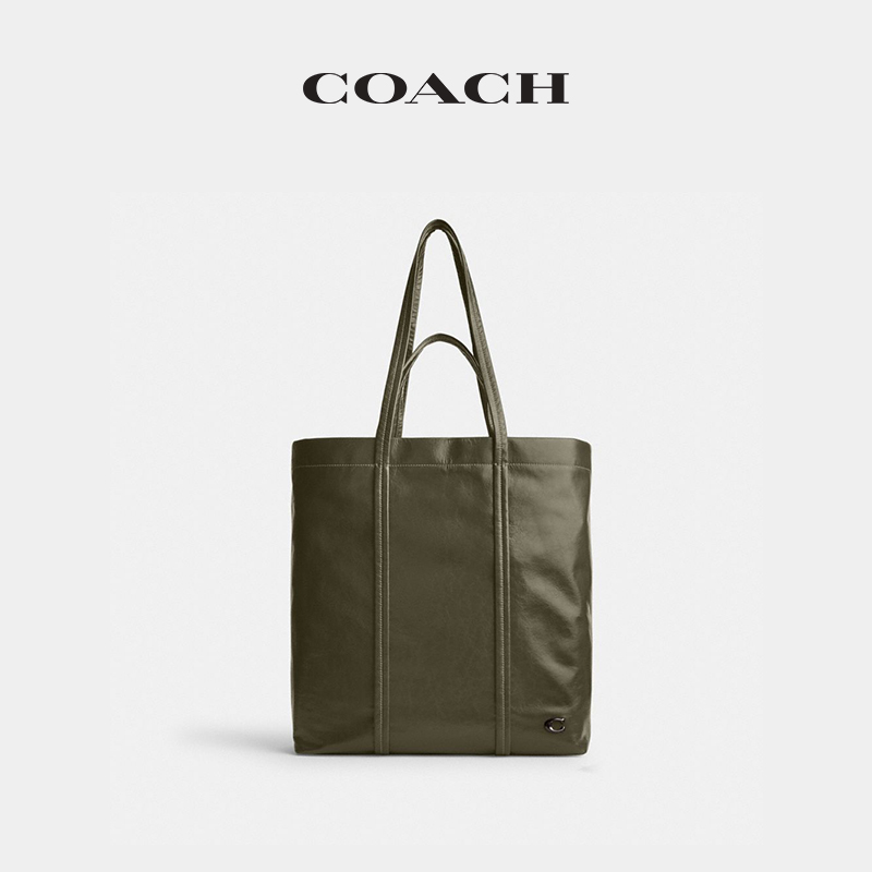 【新品】COACH/蔻驰男士HALL托特包-图0