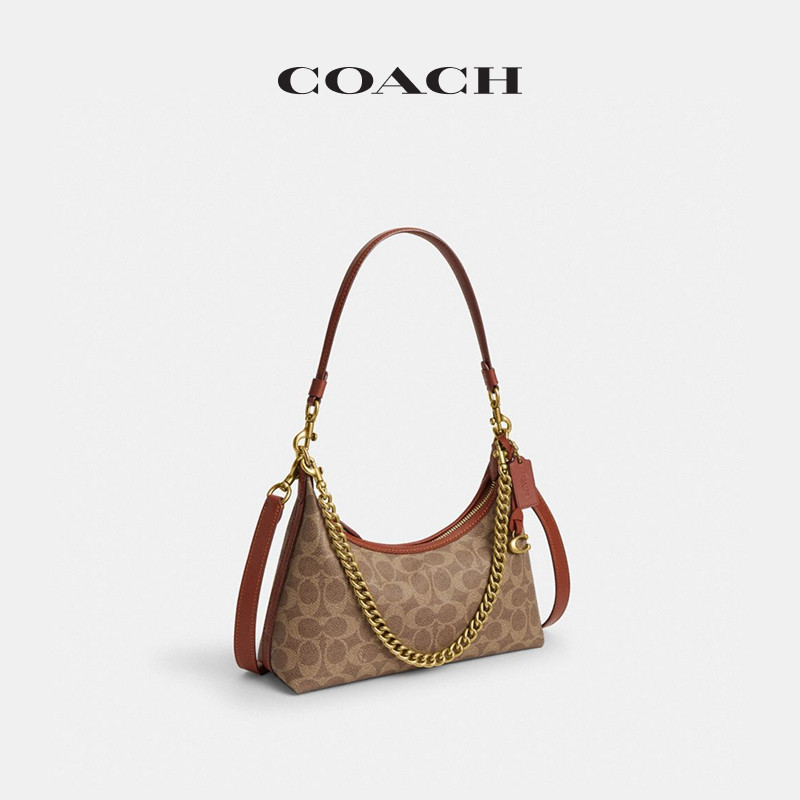 Coach women's classic logo JULIET No. 25 shoulder bag hobo bag crossbody bag
