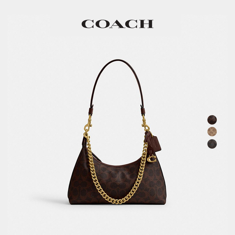 Coach women's classic logo JULIET No. 25 shoulder bag hobo bag crossbody bag
