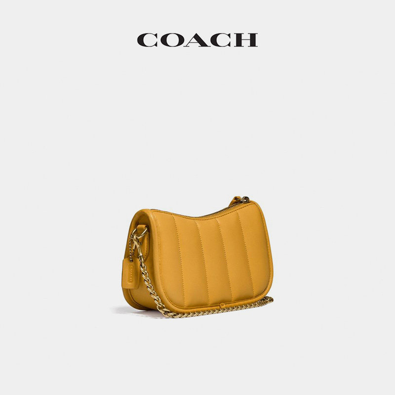 【立即预定】coach /蔻驰绗缝麻将包 COACH蔻驰女士包袋