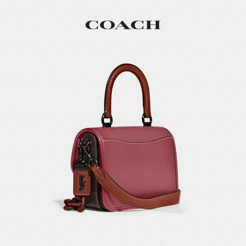 COACH/蔻驰女士拼色ROGUE顶部手柄手袋 - 图2