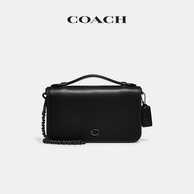 【新品】COACH/蔻驰女士BEA斜挎包链条包休闲通勤纯色简约